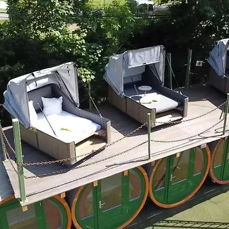 Am Treidlerweg - Schlafstrandkorb 3 Luxury tent